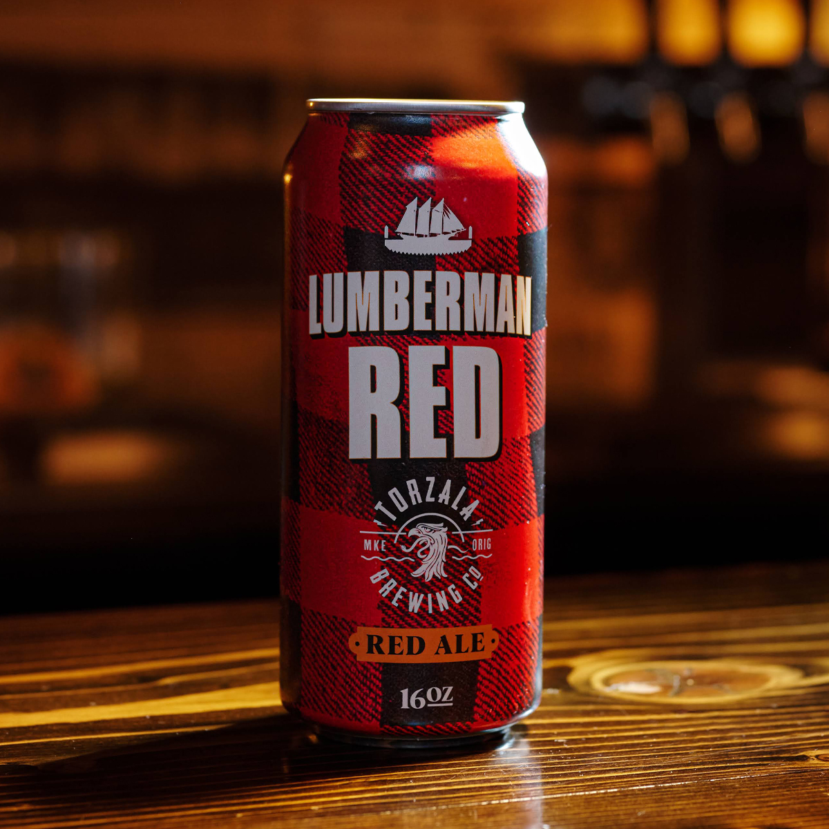 Lumberman Red can